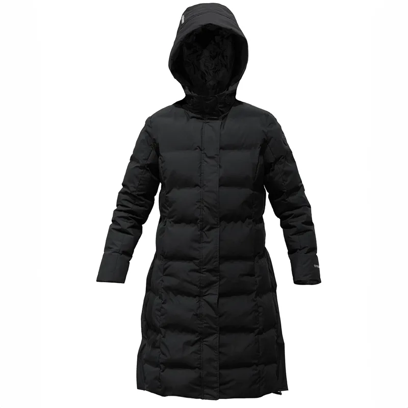 EQUIDRY Thora Womens Waterproof Long Puffer Jacket - Black-13