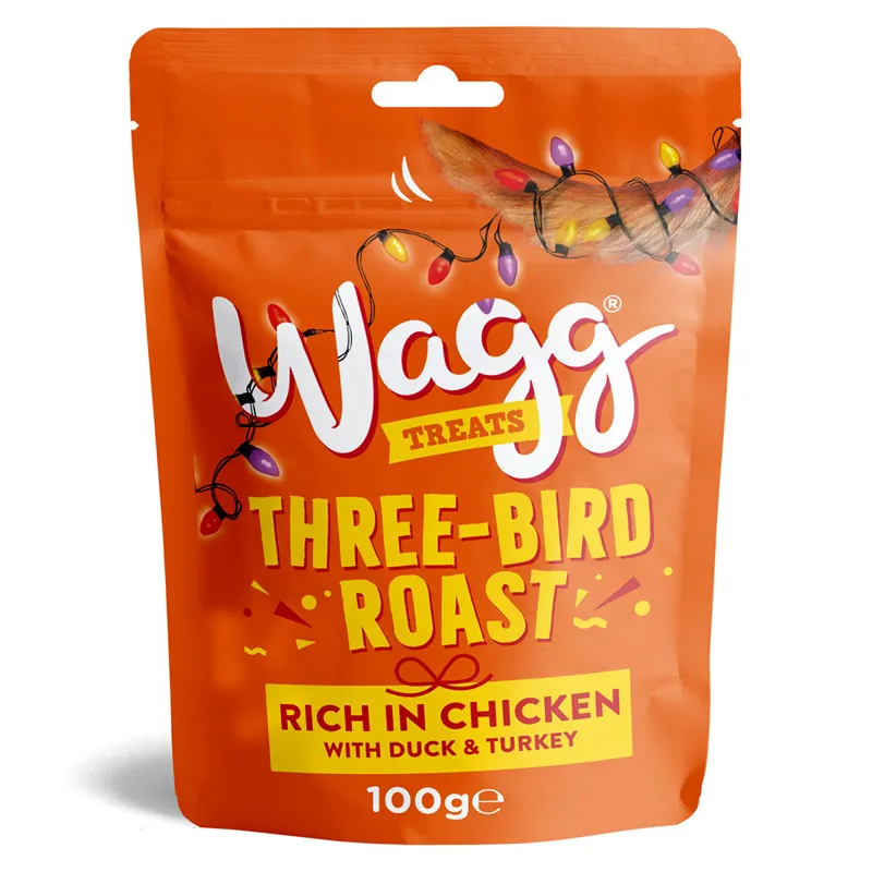 Wagg Christmas Dog Treats - Three-Bird Roast