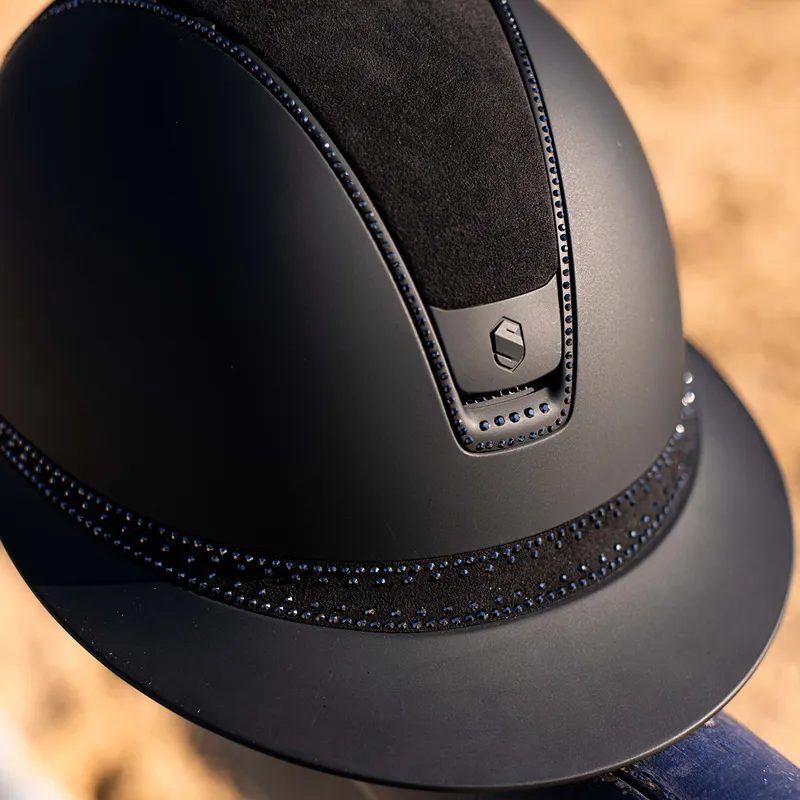 Samshield Miss Shield 2.0 Tiara 300 Crystal Riding Hat - Black-2