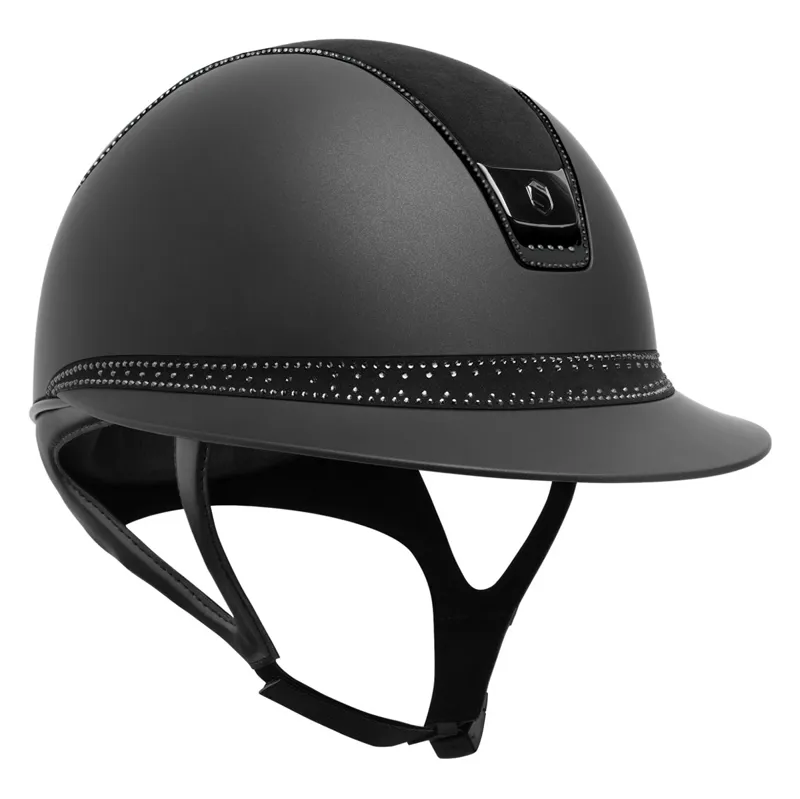 Samshield Miss Shield 2.0 Tiara 300 Crystal Riding Hat - Black