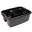 Red Gorilla Plas Tidee Tray - Black