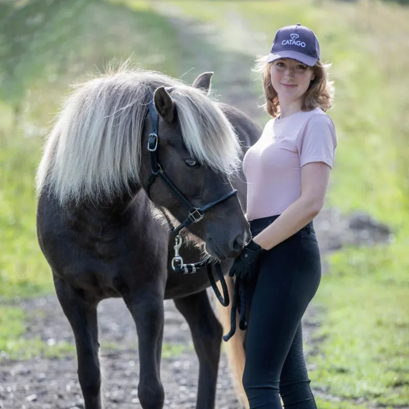 Catago Tina Short Sleeved Ladies Tee - Burnished Lilac-5