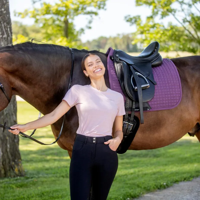 Catago Tina Short Sleeved Ladies Tee - Burnished Lilac-7