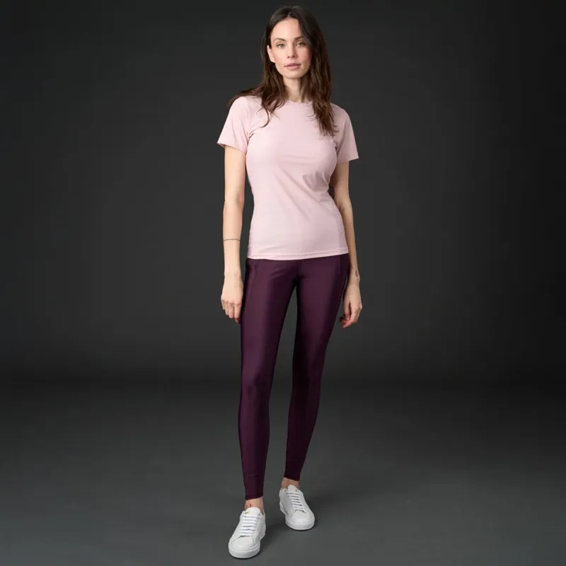 Catago Tina Short Sleeved Ladies Tee - Burnished Lilac-1