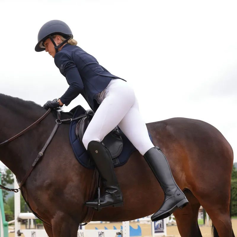 Moretta Tivoli Ladies Tall Riding Boots - Tall Height - Black-12