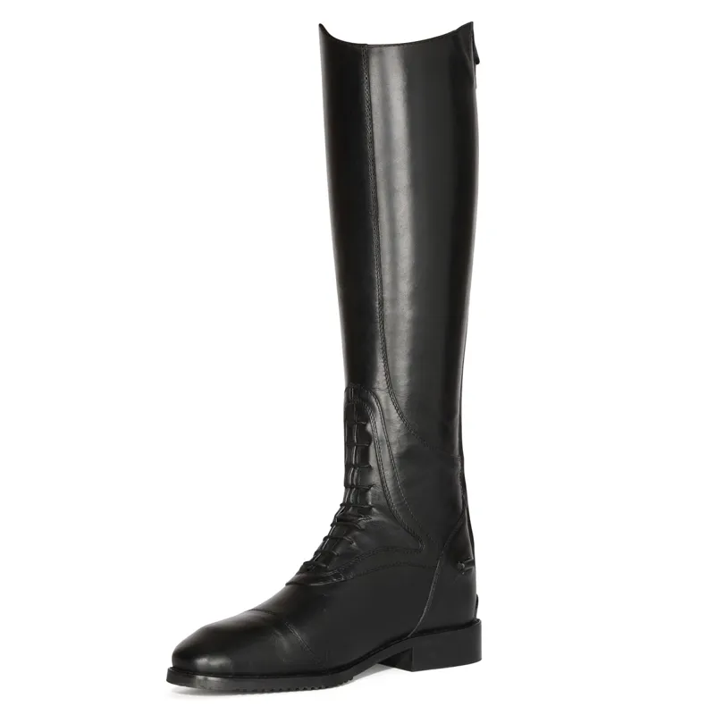 Moretta Tivoli Ladies Tall Riding Boots - Short Height - Black-3