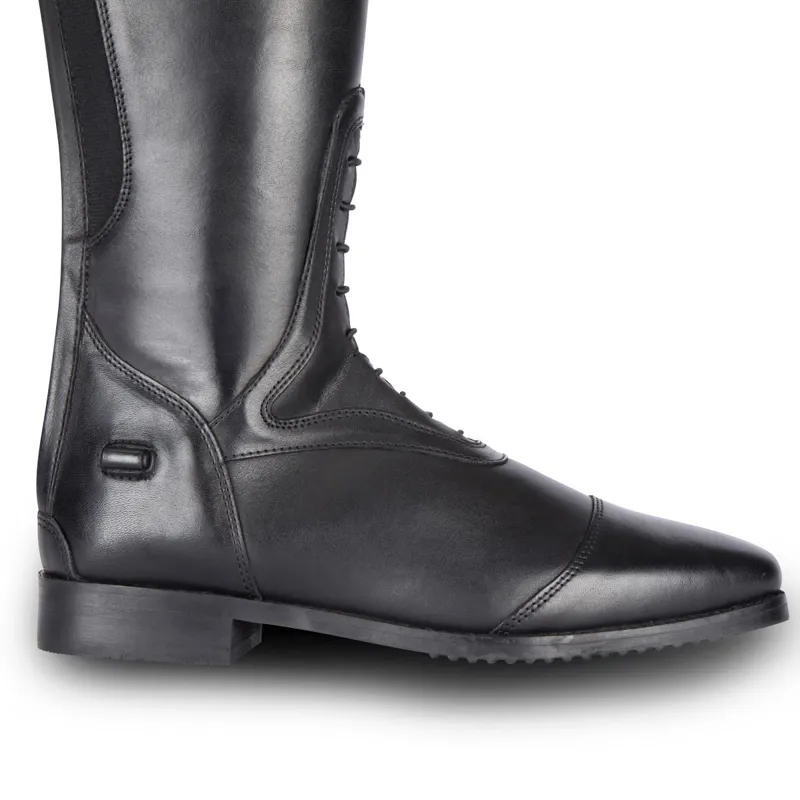 Moretta Tivoli Mens Tall Riding Boots - Black-10