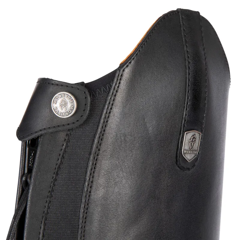 Moretta Tivoli Mens Tall Riding Boots - Black-5