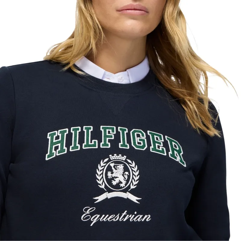 Tommy Hilfiger Campus Womens Sweatshirt - Desert Sky Pre-Order-2
