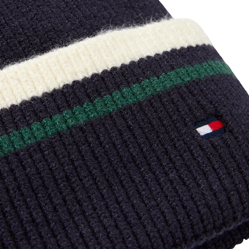 Tommy Hilfiger Dean Pompom Beanie - Desert Sky-3
