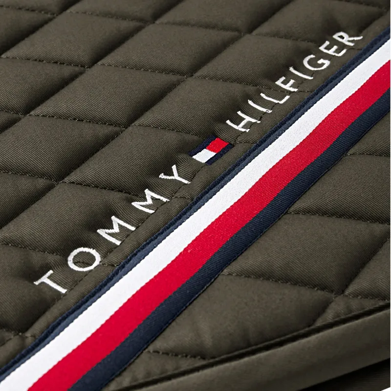 Tommy Hilfiger Stanford Dressage Saddlecloth - Camo Green Pre-Order-4