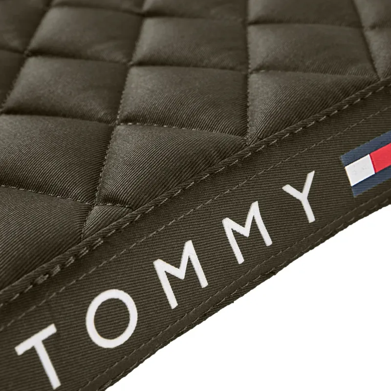 Tommy Hilfiger Stanford Dressage Saddlecloth - Camo Green Pre-Order-3