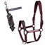 Tommy Hilfiger Yale Headcollar and Lead Rope Set - Deep Burgundy Pre-Order