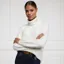 Holland Cooper Tori Roll Neck Knit Ladies Jumper - Natural