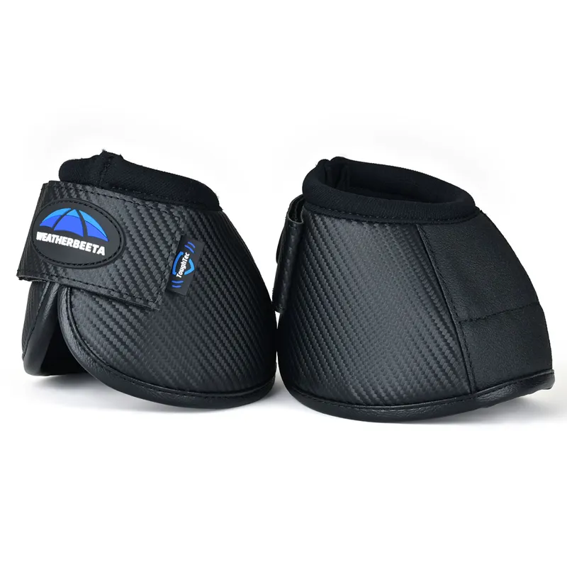 Weatherbeeta Tough-Tec Anatomical Overreach Boots - Black