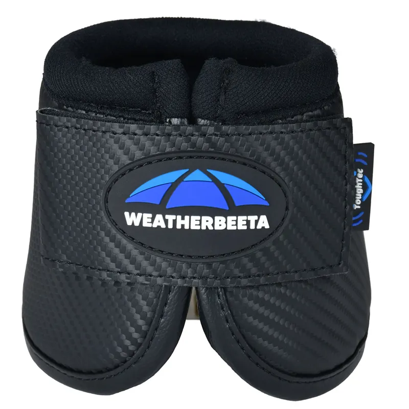 Weatherbeeta Tough-Tec Anatomical Overreach Boots - Black-2