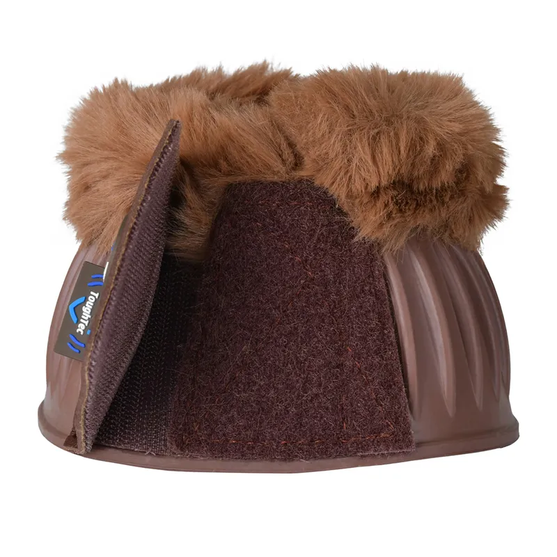 WeatherBeeta Tough-Tec Prime Fleece Trim Overreach Boots - Brown-6