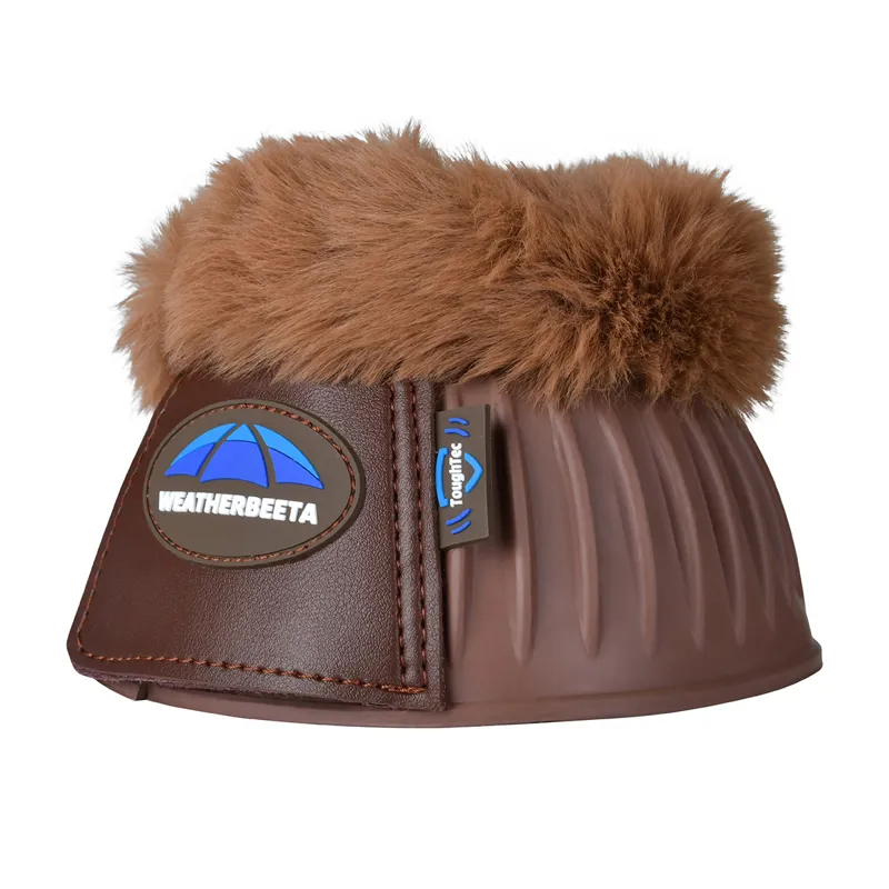 WeatherBeeta Tough-Tec Prime Fleece Trim Overreach Boots - Brown-5