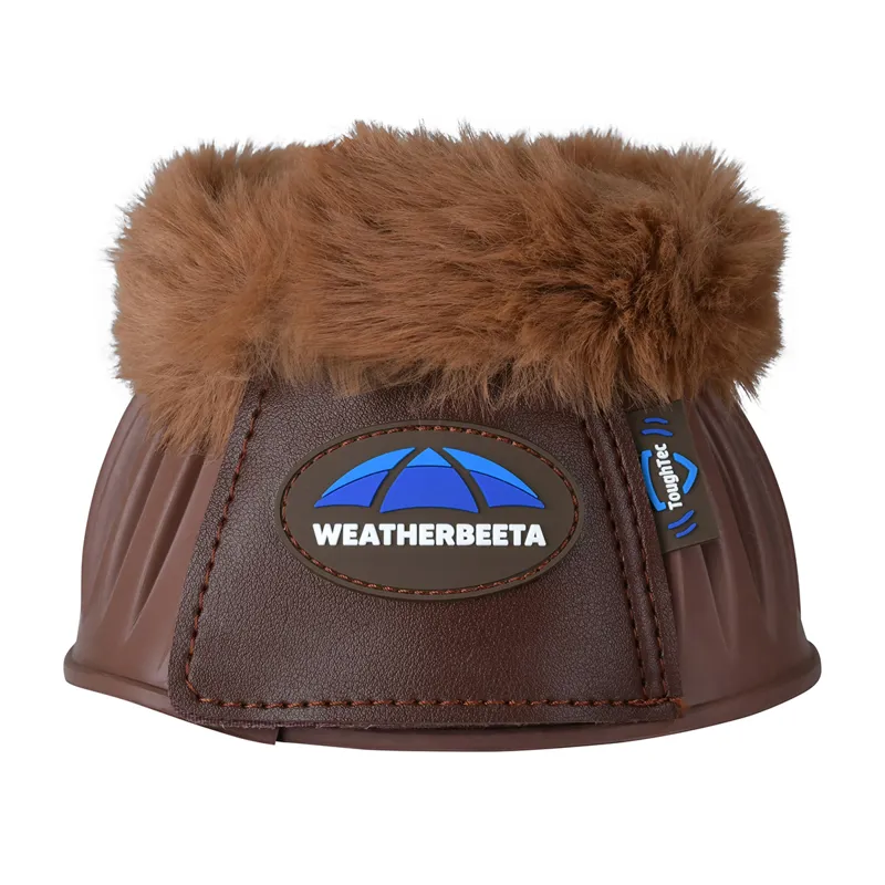 WeatherBeeta Tough-Tec Prime Fleece Trim Overreach Boots - Brown-3