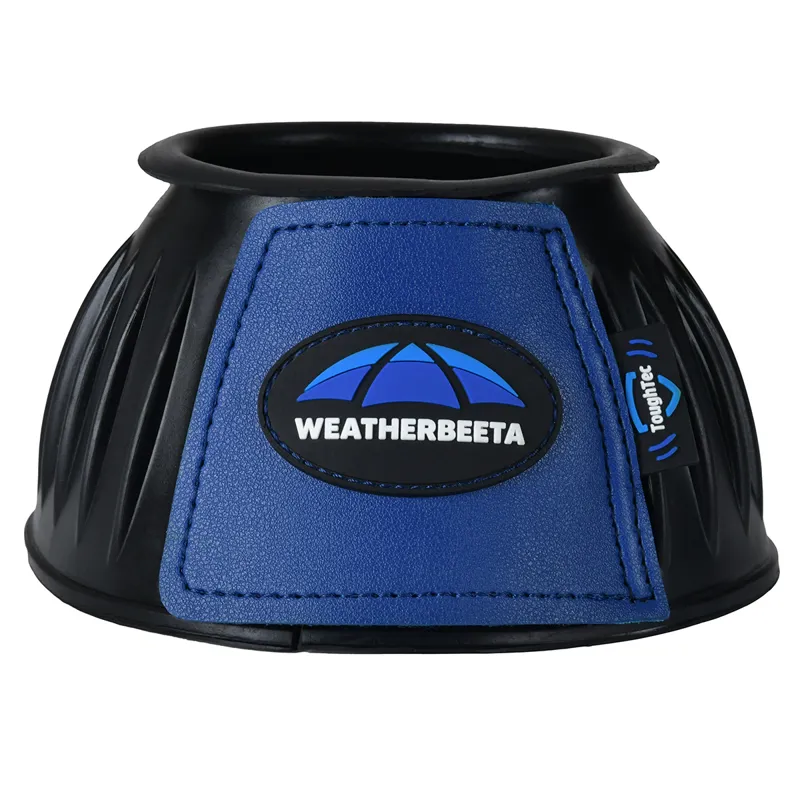 Weatherbeeta Tough-Tec Prime Overreach Boots - Black/Cobalt-1