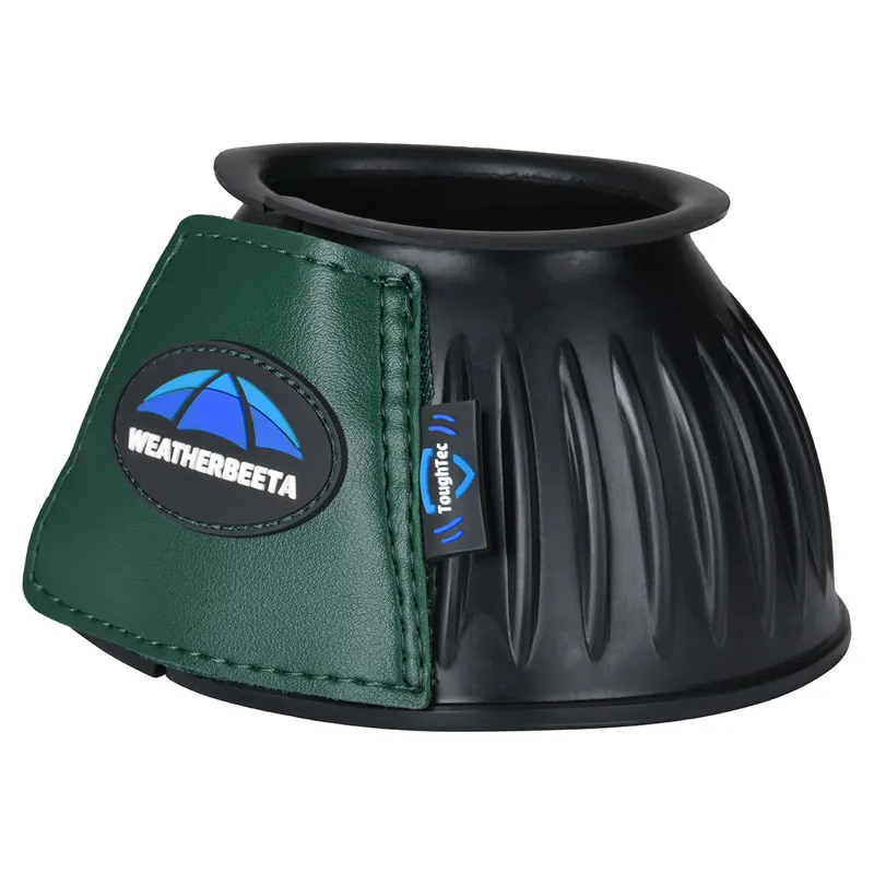 Weatherbeeta Tough-Tec Prime Overreach Boots - Black/Forest Green-5