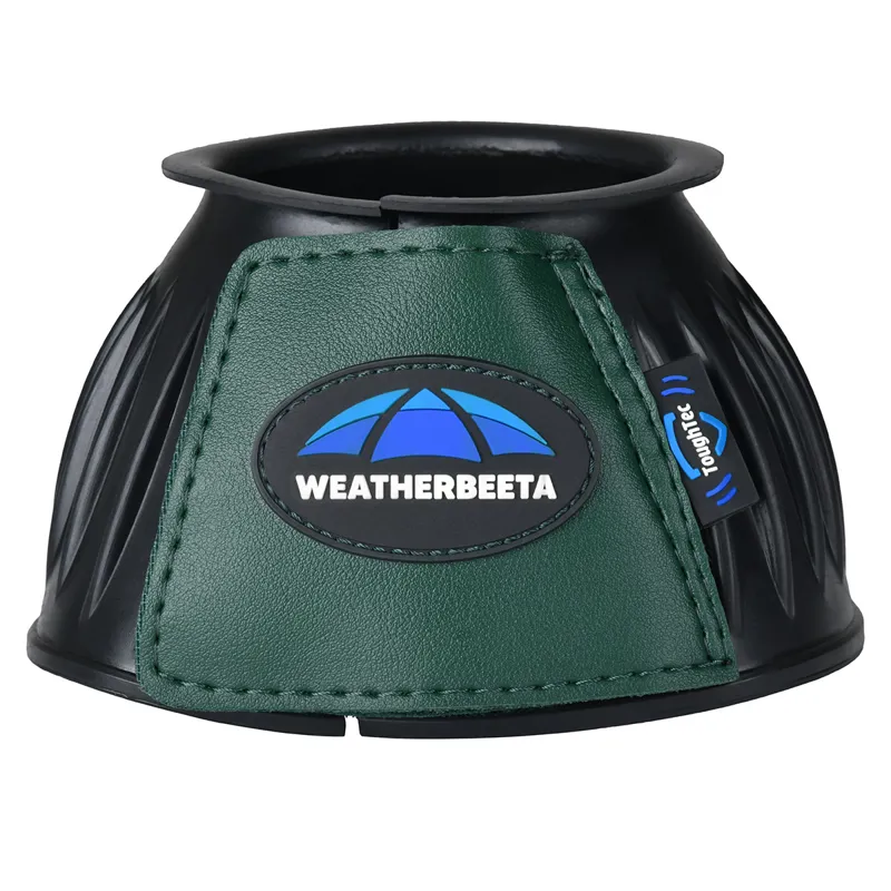 Weatherbeeta Tough-Tec Prime Overreach Boots - Black/Forest Green-3