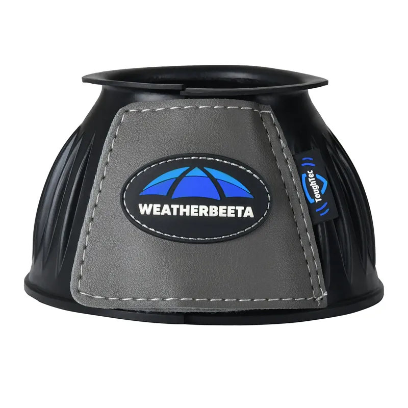 Weatherbeeta Tough-Tec Prime Overreach Boots - Black/Grey-2