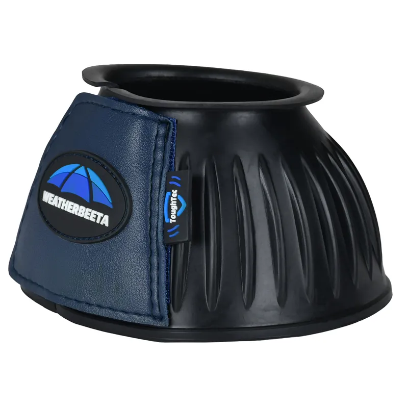 Weatherbeeta Tough-Tec Prime Overreach Boots - Black/Navy-5