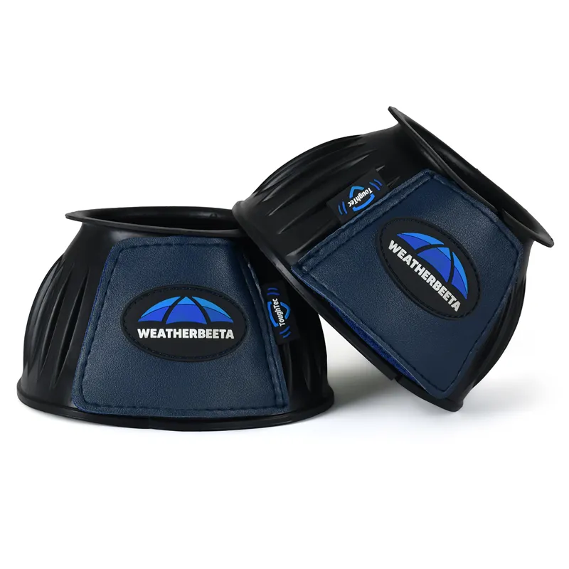 Weatherbeeta Tough-Tec Prime Overreach Boots - Black/Navy