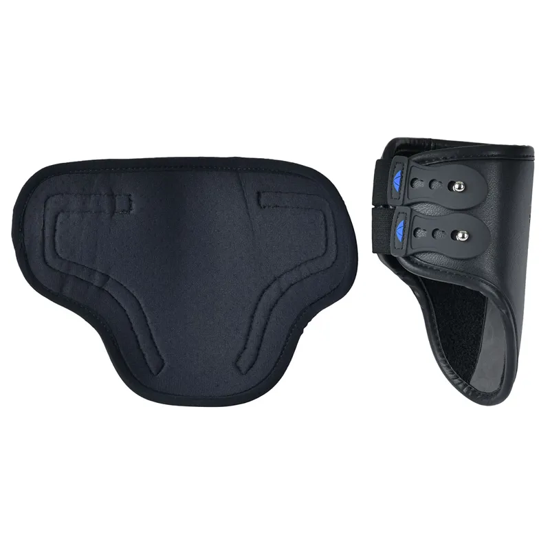 WeatherBeeta Tough-Tec Pro Open Hind Fetlock Boots - Black-3