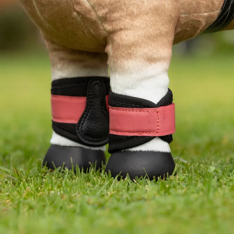 LeMieux Mini Toy Pony Grafter Boots - Cranberry-1