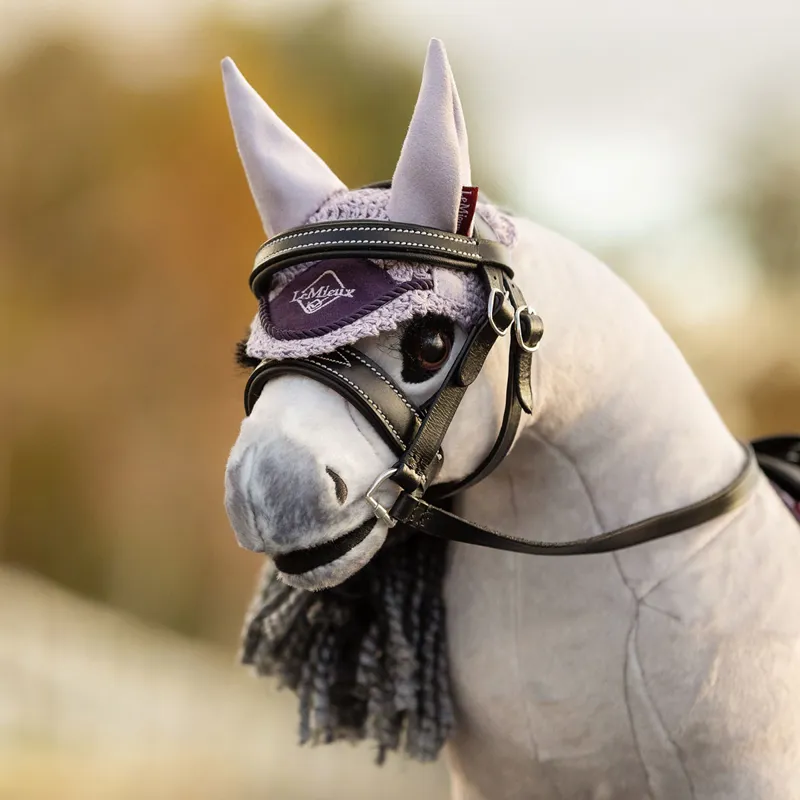LeMieux Mini Toy Pony Fly Hood - Lilac-1