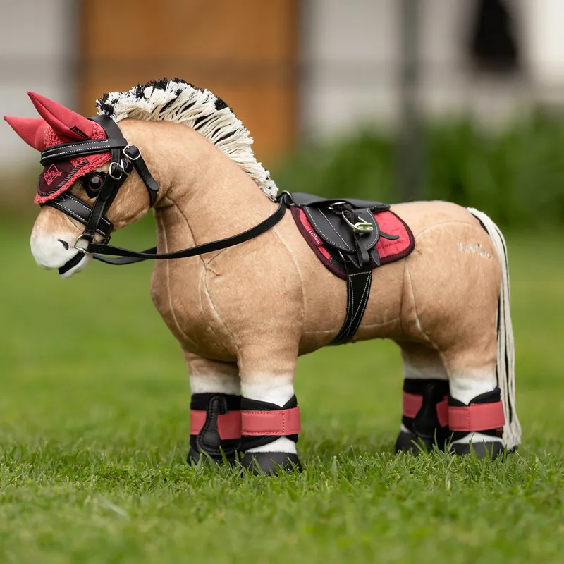 LeMieux Mini Toy Pony Saddlecloth - Cranberry-1
