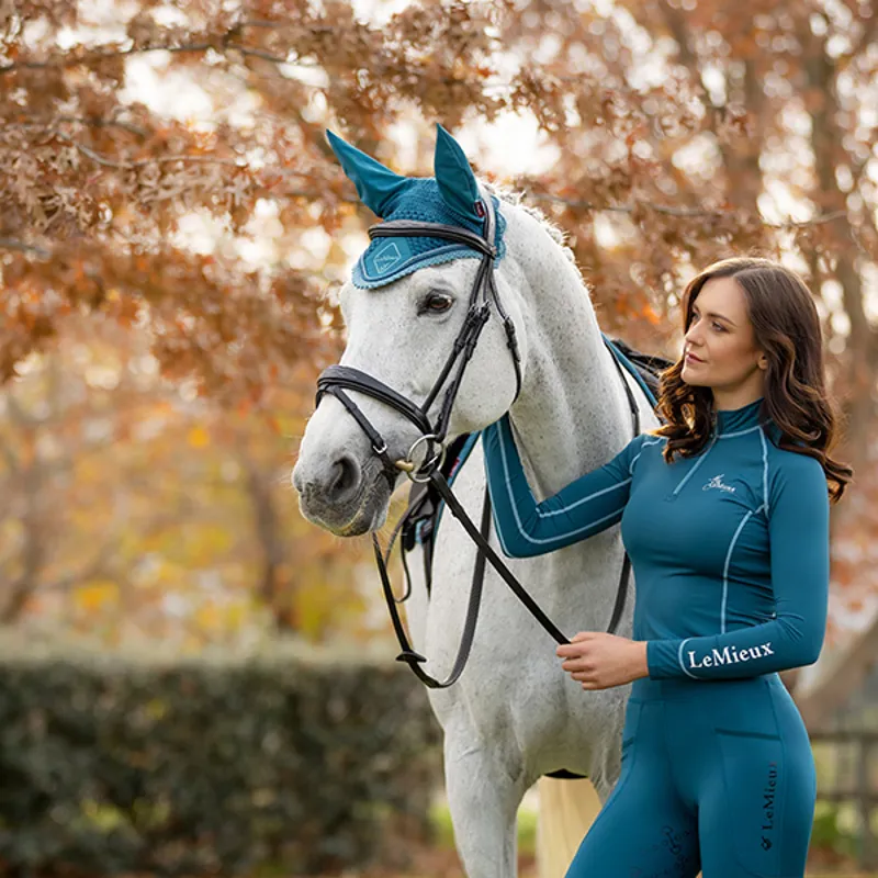 LeMieux Classic Fly Hood - Marine-4