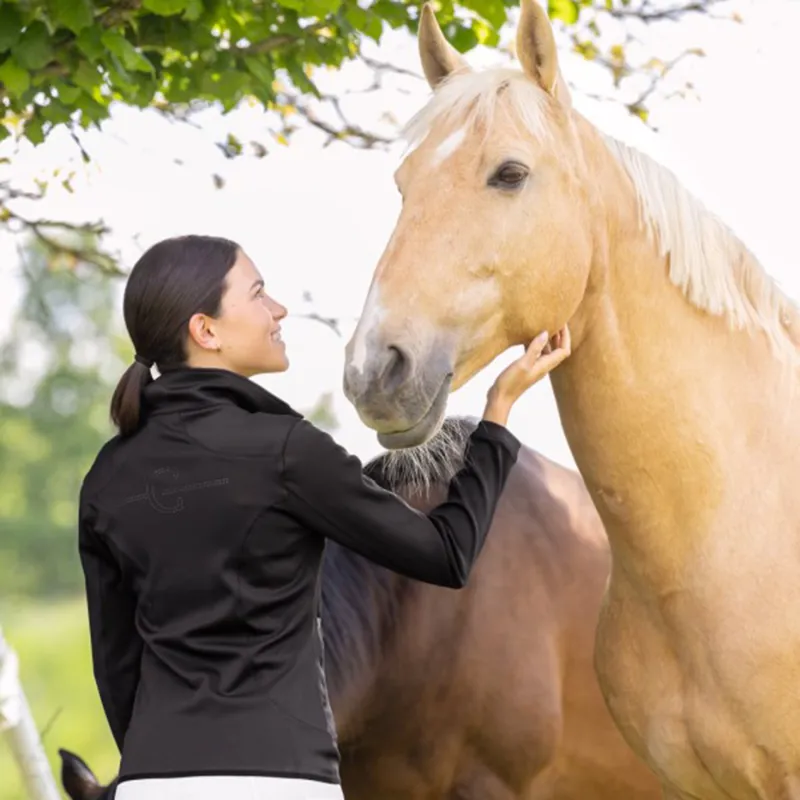 Covalliero Ladies Training Jacket - Black-2