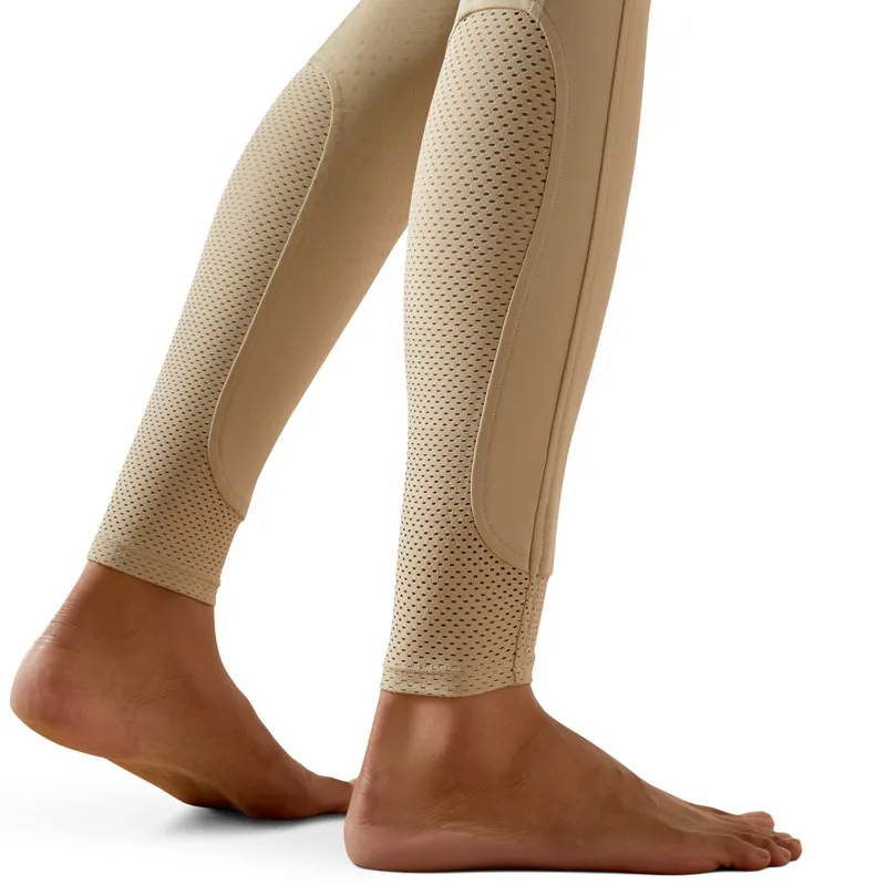 Ariat Tri Factor NT Full Seat High Waist Ladies Breeches - Olympian Tan-4