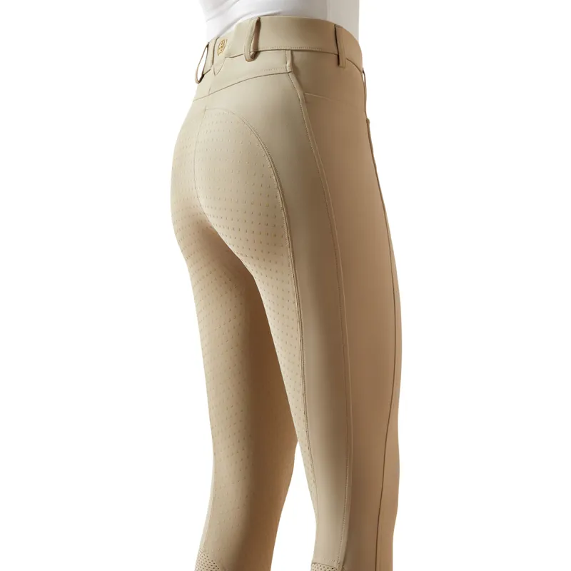 Ariat Tri Factor NT Full Seat High Waist Ladies Breeches - Olympian Tan-2
