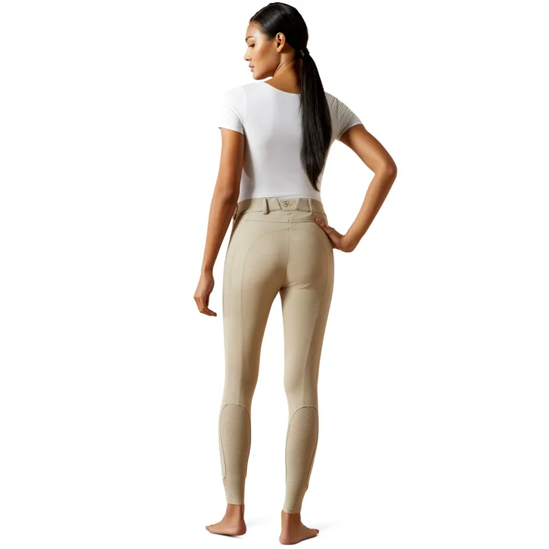 Ariat Tri Factor NT Full Seat High Waist Ladies Breeches - Olympian Tan-1