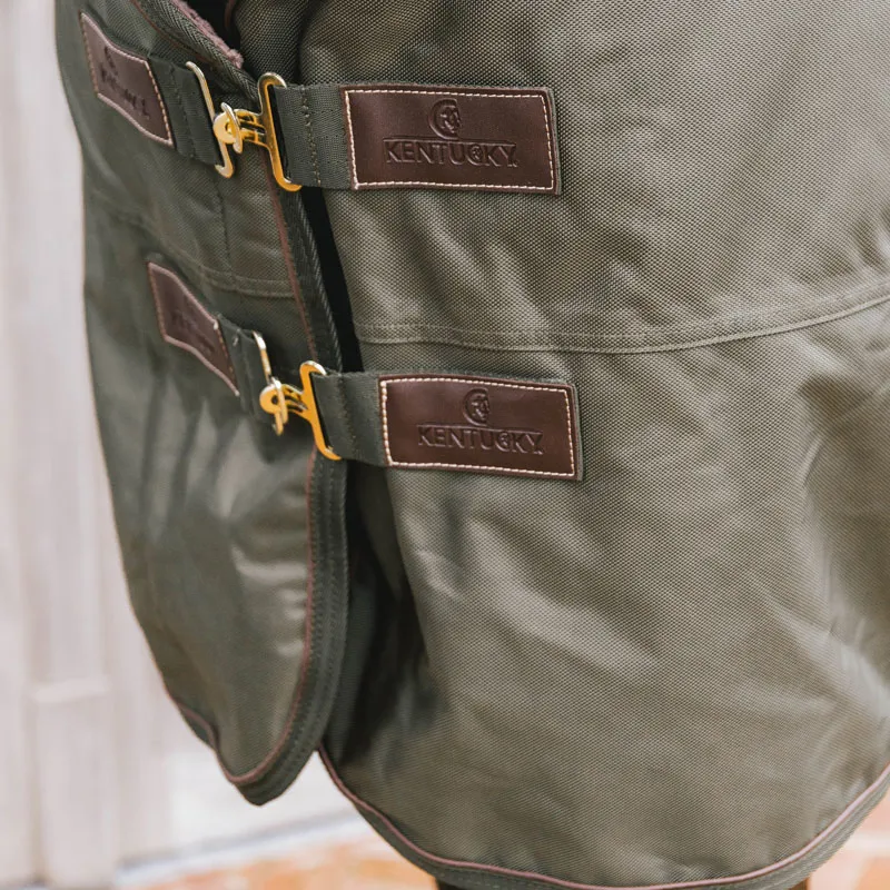 Kentucky All Weather Waterproof Pro 160g Turnout Rug - Khaki-2