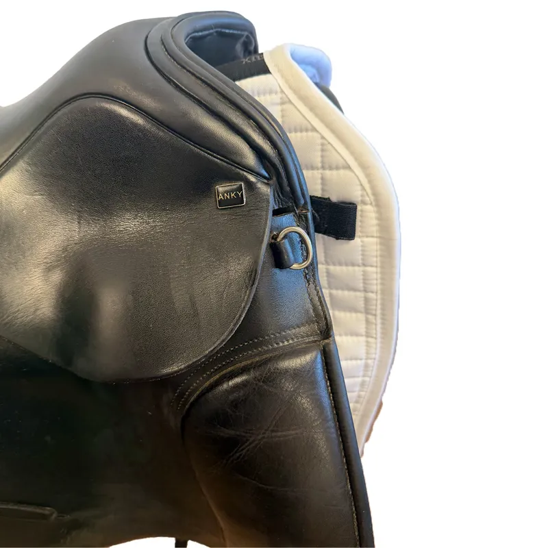 PDS Saddles Anky Dressage Saddle - Black 17.5in-6
