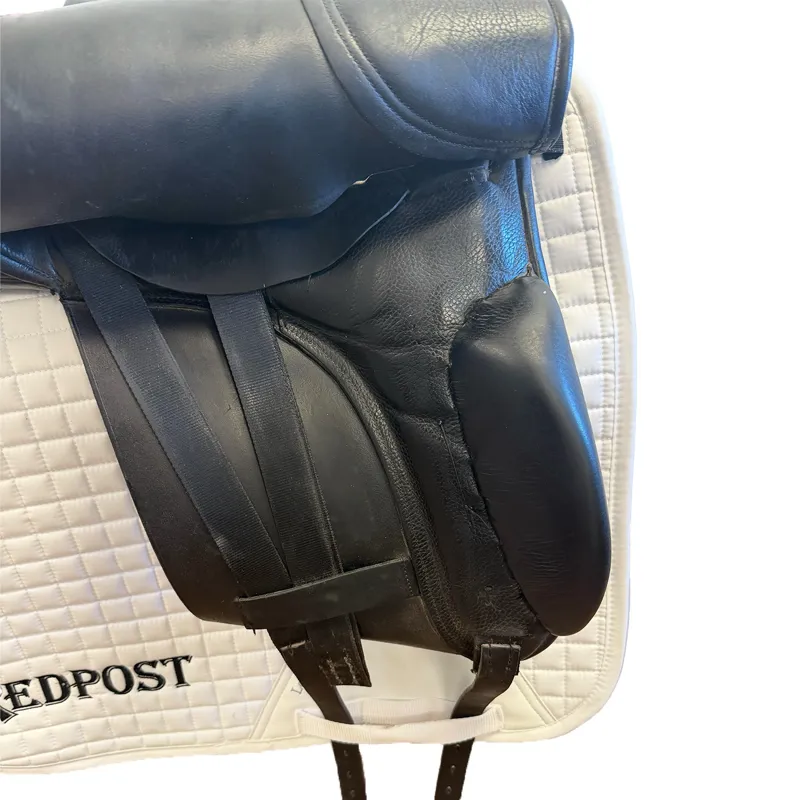 PDS Saddles Anky Dressage Saddle - Black 17.5in-4
