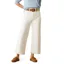 Ariat Ultra High Rise Countryside Ladies Wide Crop Jeans - White