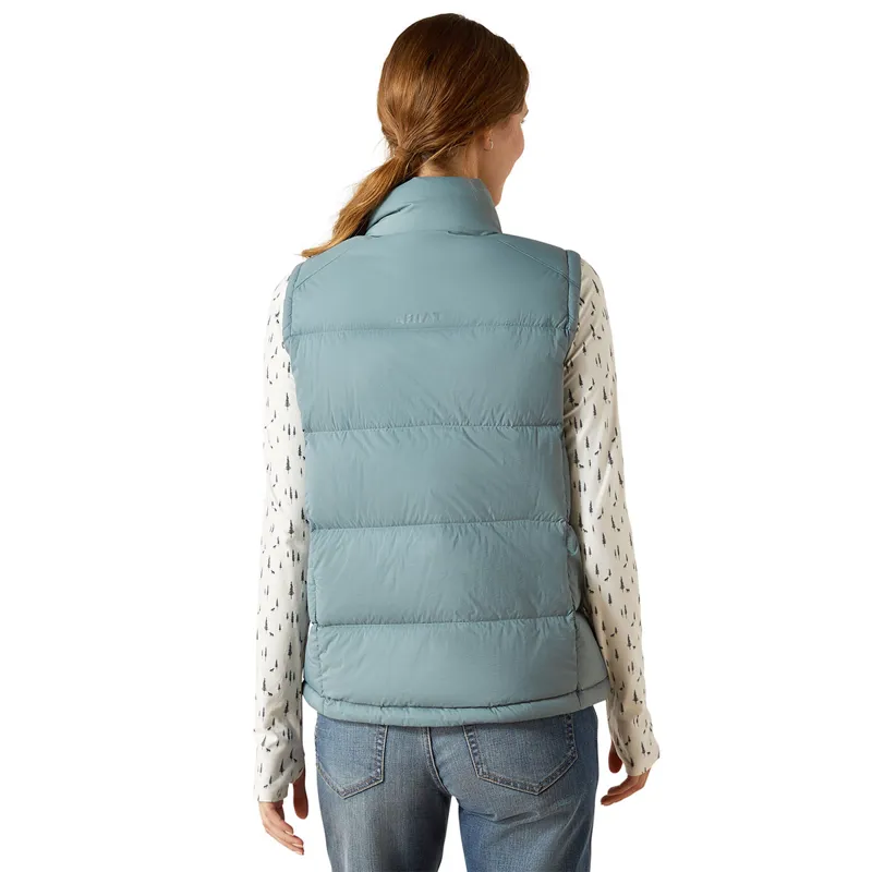 Ariat UltraPuff Womens Down Gilet - Steel Sage-1