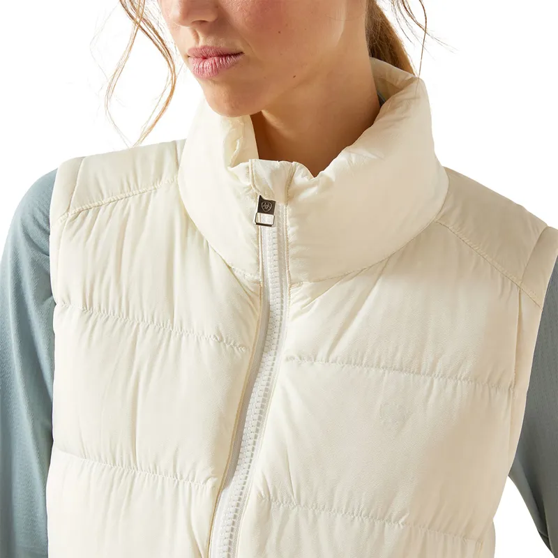 Ariat UltraPuff Womens Down Gilet - Star White-3