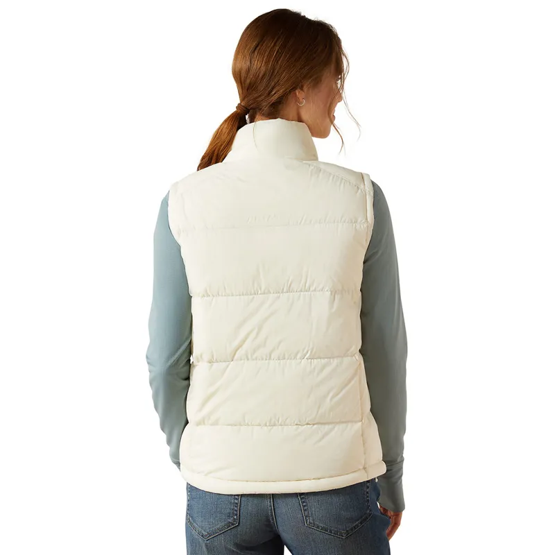 Ariat UltraPuff Womens Down Gilet - Star White-2