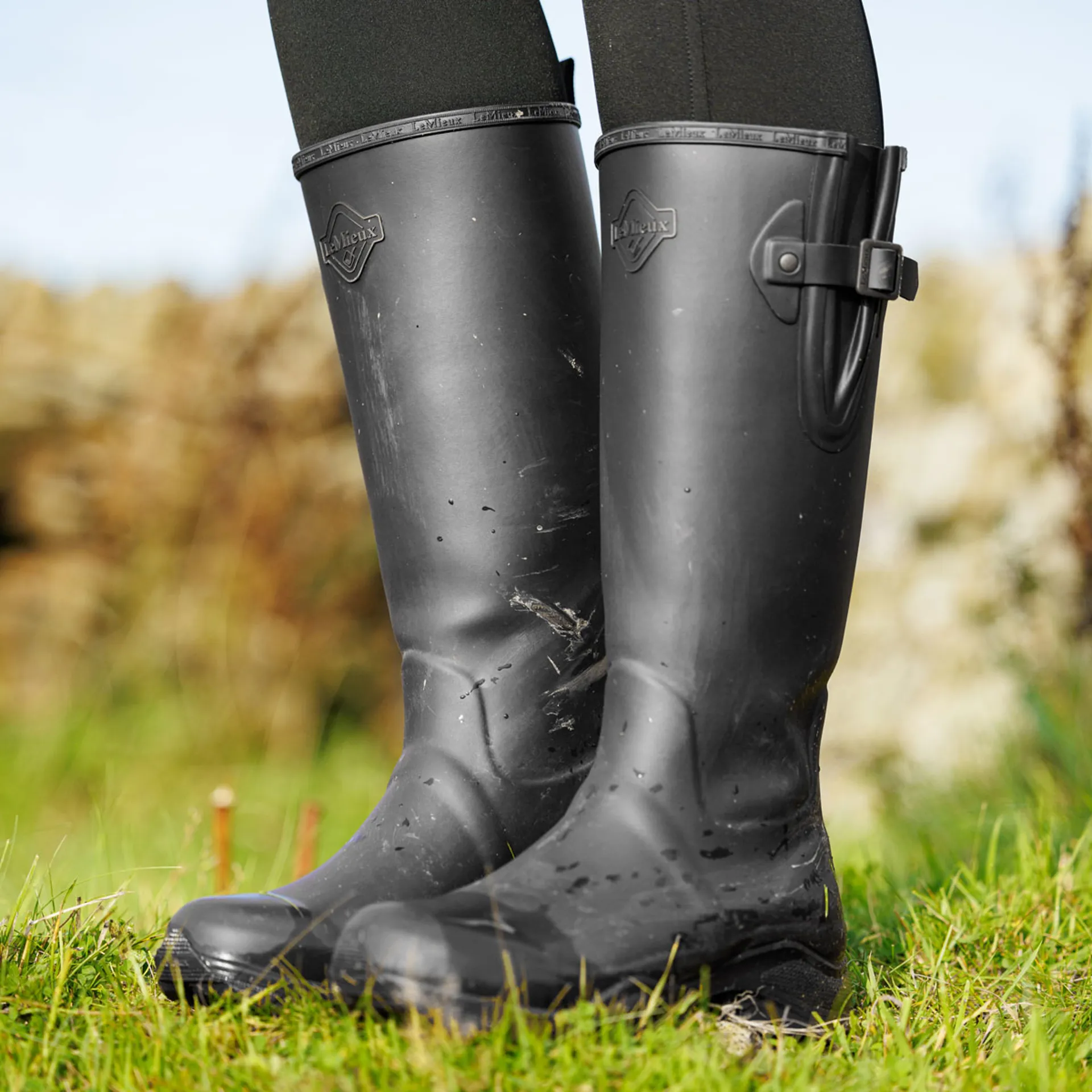 chasseur boot le chameau zip up wellies