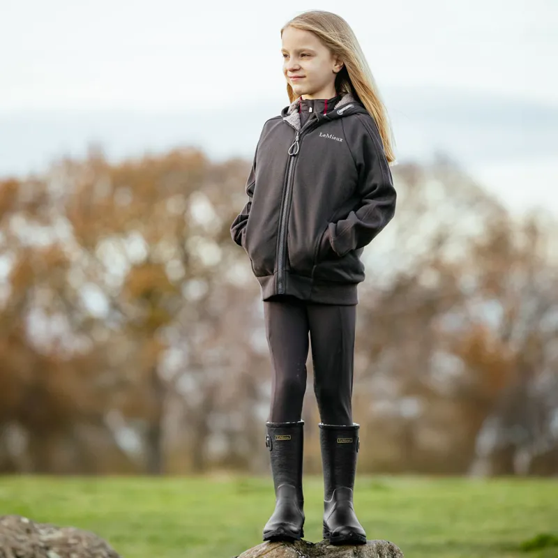 LeMieux Young Rider Ultra Stride Junior Wellies - Black-5