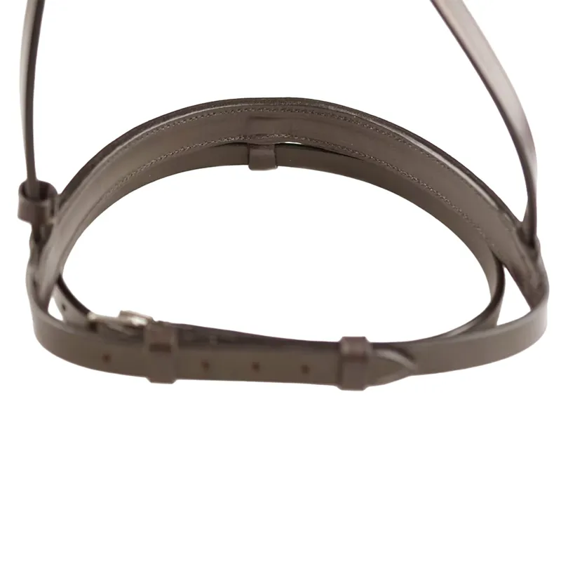 Dever Classic Flash Noseband - Brown-1