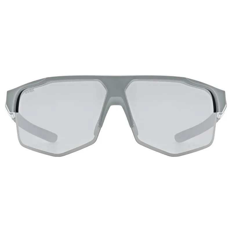 Uvex Axos Set Sunglasses - Matt Grey/Mirror Silver-1