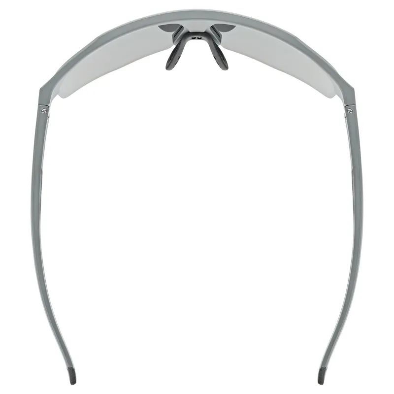Uvex Axos Set Sunglasses - Matt Grey/Mirror Silver-4